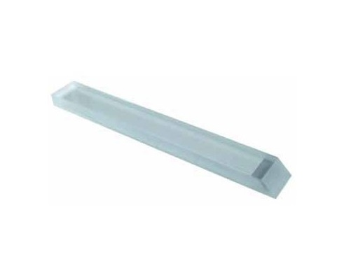 Stecca in Plexiglass trasparente, 6,5x6,5x150mm, quadrata - Conf. 10pz.