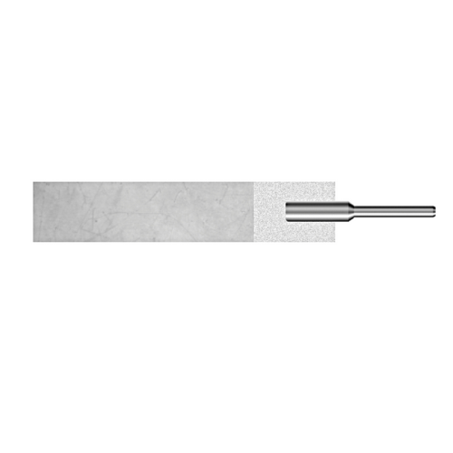 Sostegno SV-4TA1975 per tela abrasiva dim. 75x19mm - Gambo d. 4mm
