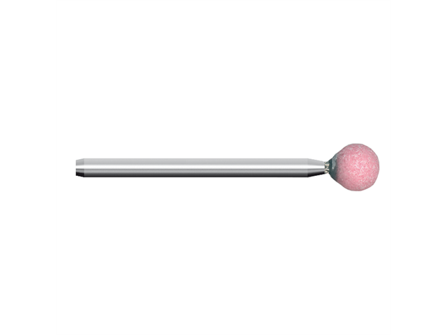 Mola Normek, d. 6mm, Grana 60, sferica - Gambo d. 3mm - Conf. 50pz.
