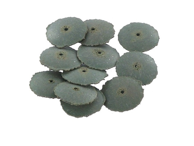 Gomma abrasiva Cratex, disco a lente - Sigla 5XF - Conf. 100pz.