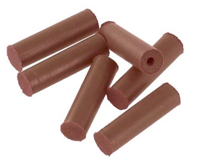 Gomma abrasiva Cratex, d. 6,3x12,7mm, cilindrica - Sigla 4F - Conf. 100pz.