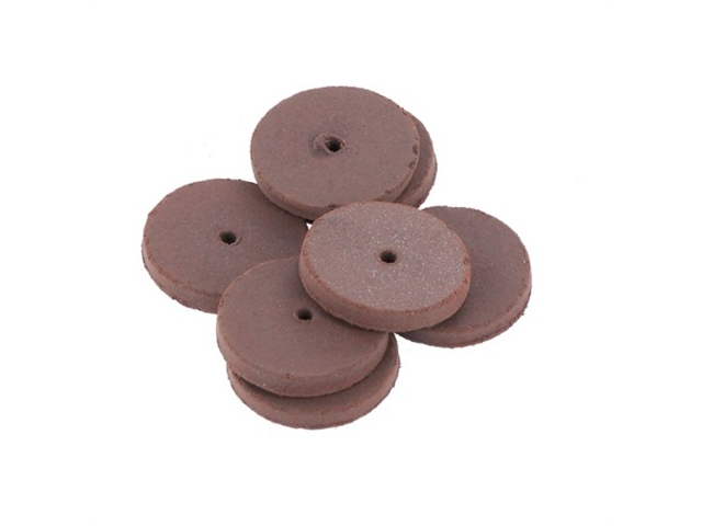 Cratex abrasive rubber, d. 25,4x3,1mm, wheel -Type 83F - Pkg. 100pcs.
