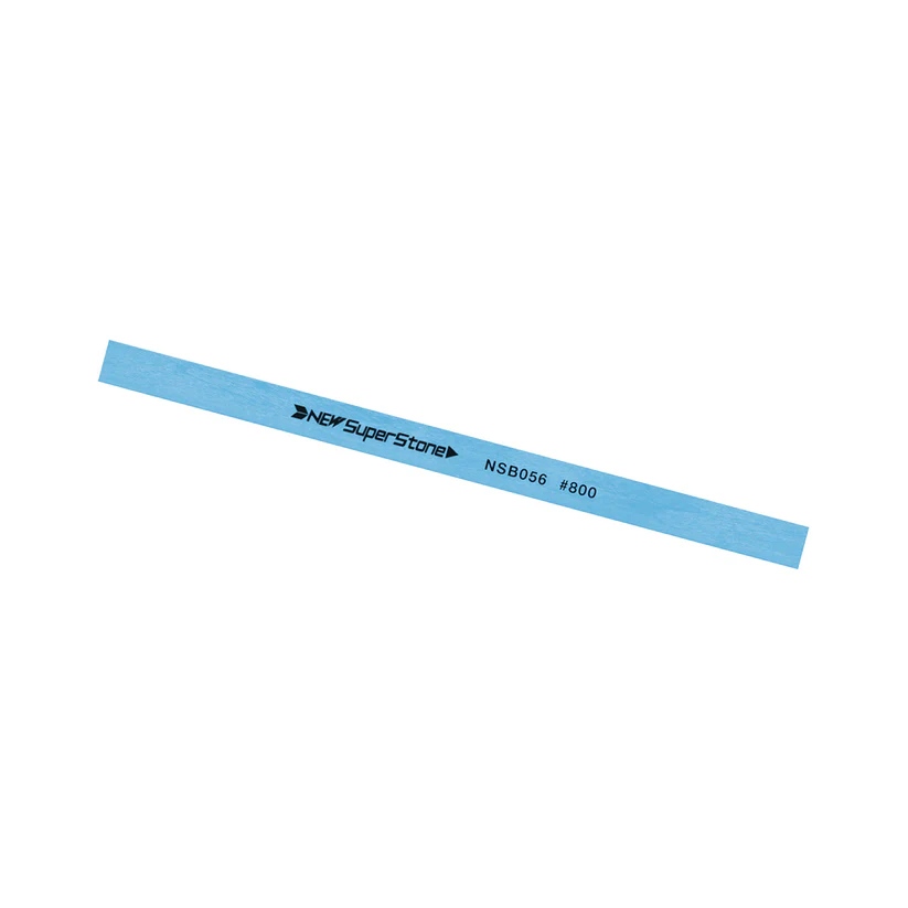 Pietra ceramica 0,5x6x150mm, Grana 800 - Blu - Piatta - Lunga
