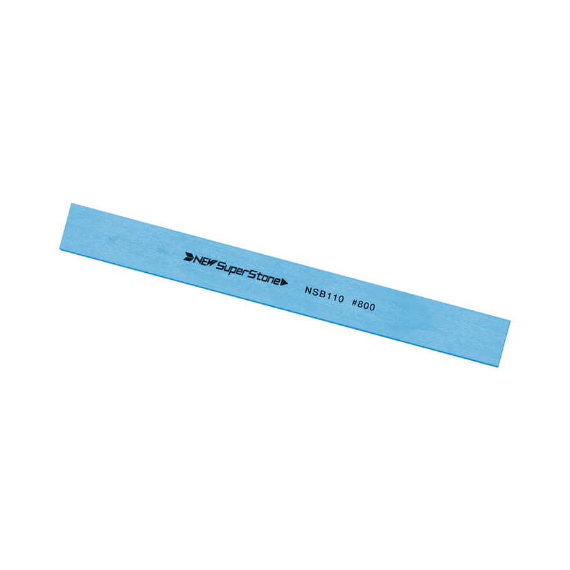 Ceramic stone 1,0x10x150mm, Grit 800 - Blue - Flat - Long version