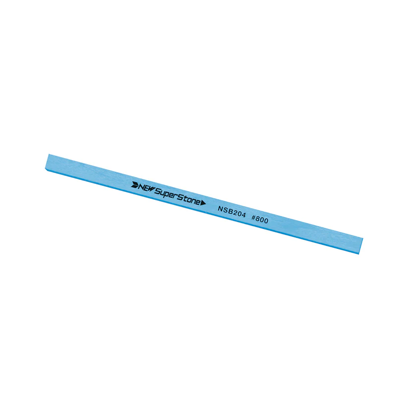 Ceramic stone 2,0x4x150mm, Grit 800 - Blue - Flat - Long version