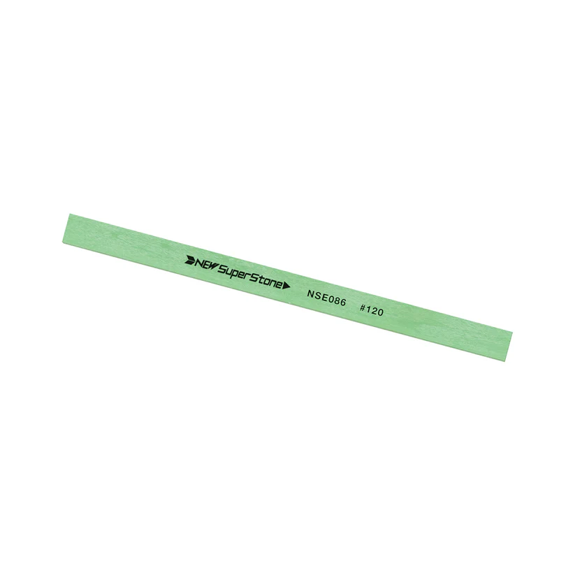 Ceramic stone 0,8x6x100mm, Grit 120 - Emerald - Flat