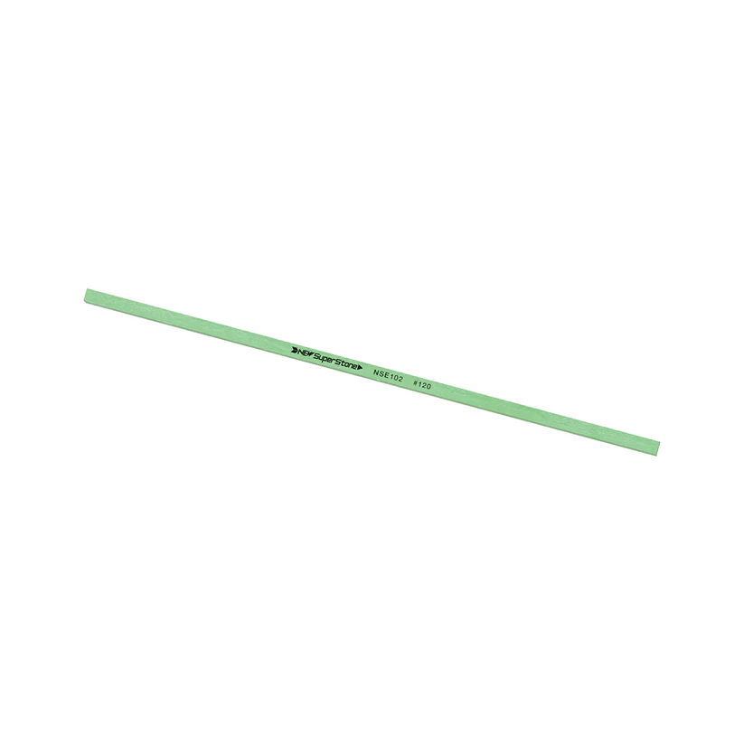 Ceramic stone 1,0x2x150mm, Grit 120 - Emerald - Flat - Long version