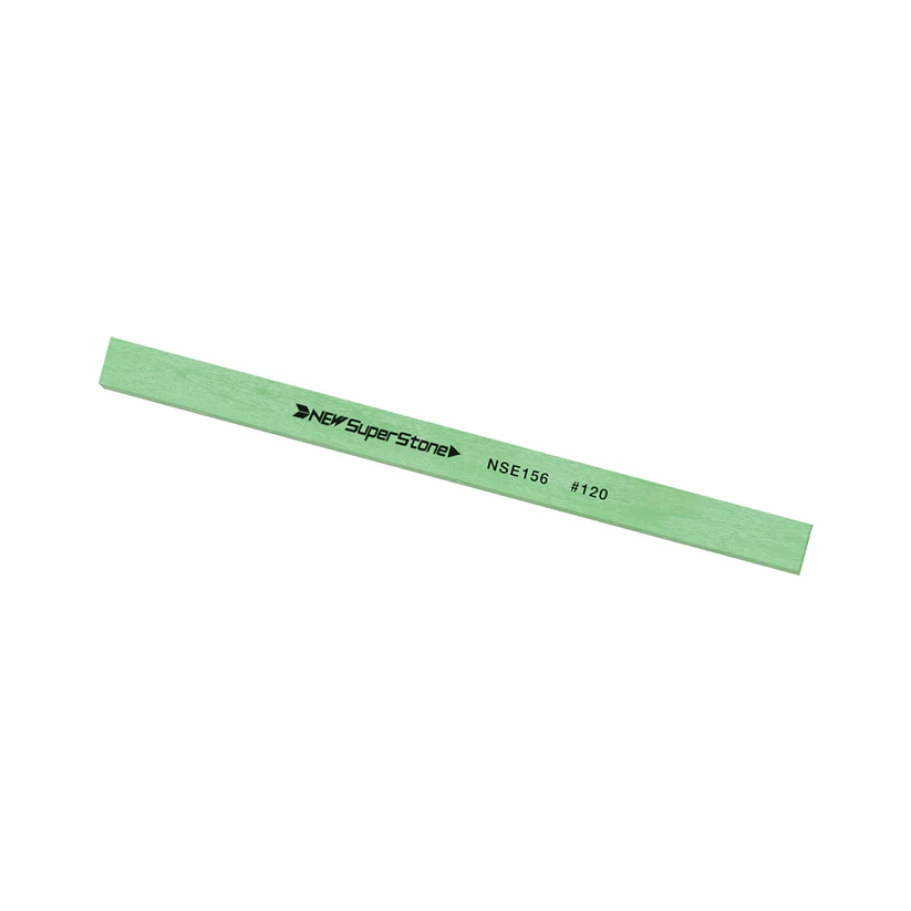 Ceramic stone 1,5x6x150mm, Grit 120 - Emerald - Flat - Long version