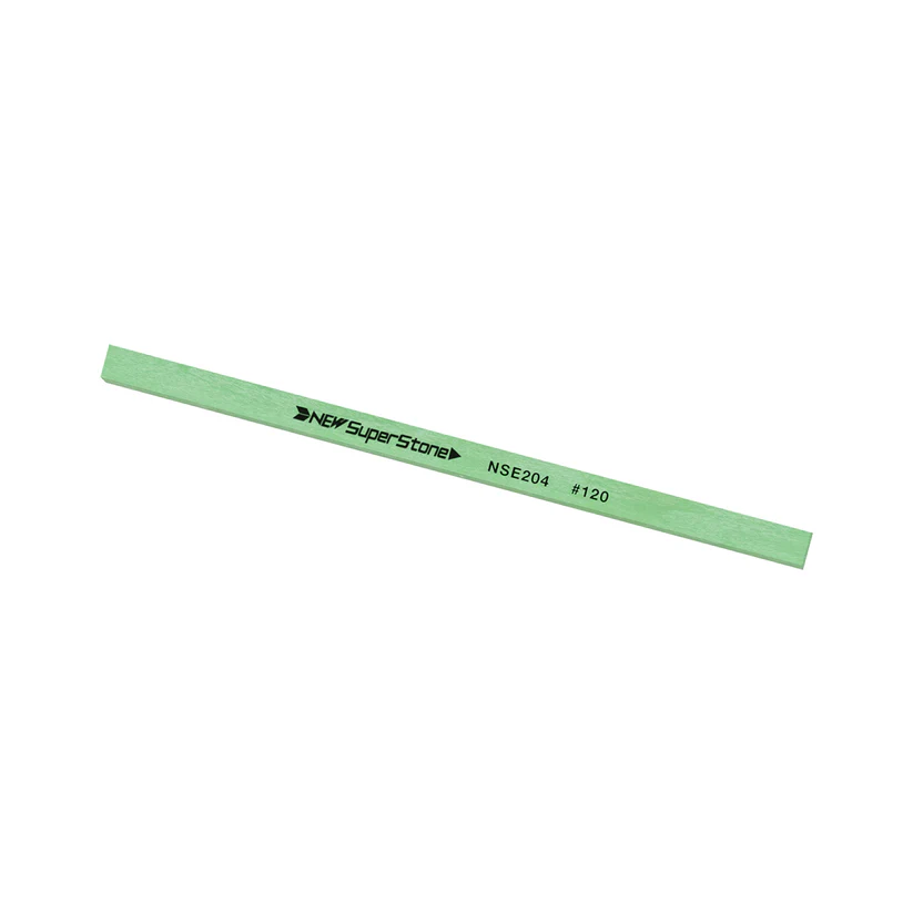 Ceramic stone 2,0x4x100mm, Grit 120 - Emerald - Flat
