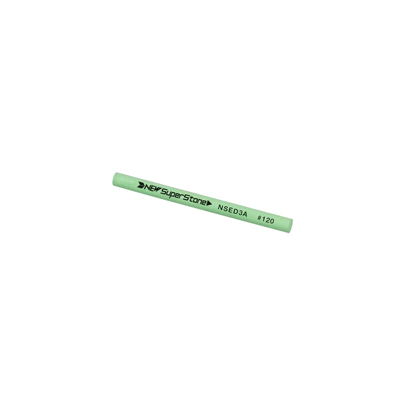 Ceramic stone d. 3,0x50mm, Grit 120 - Emerald - Round