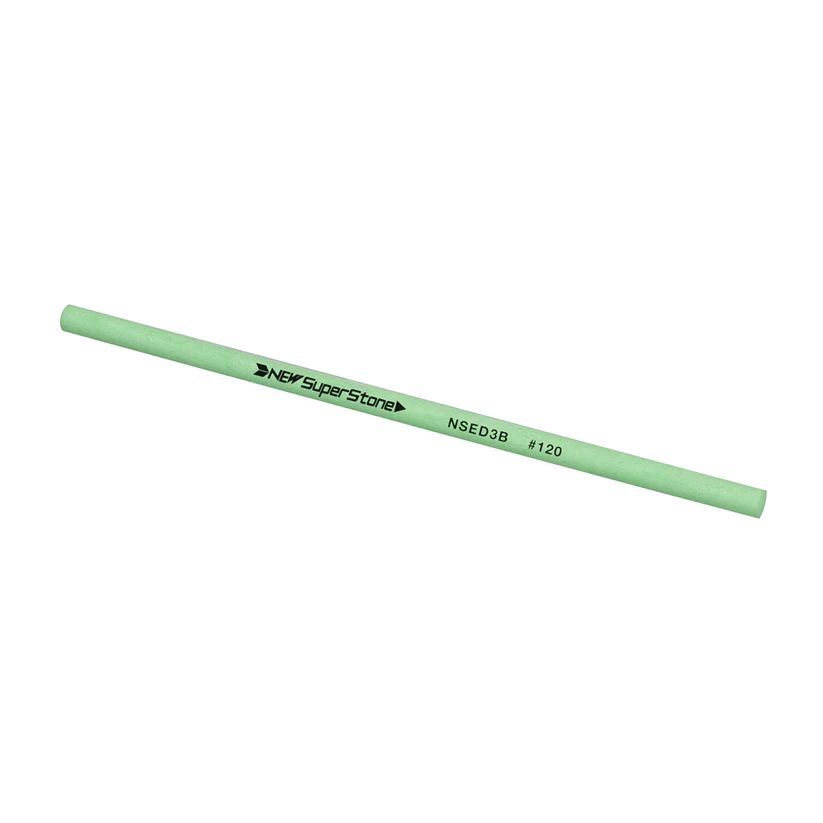 Ceramic stone d. 3,0x100mm, Grit 120 - Emerald - Round