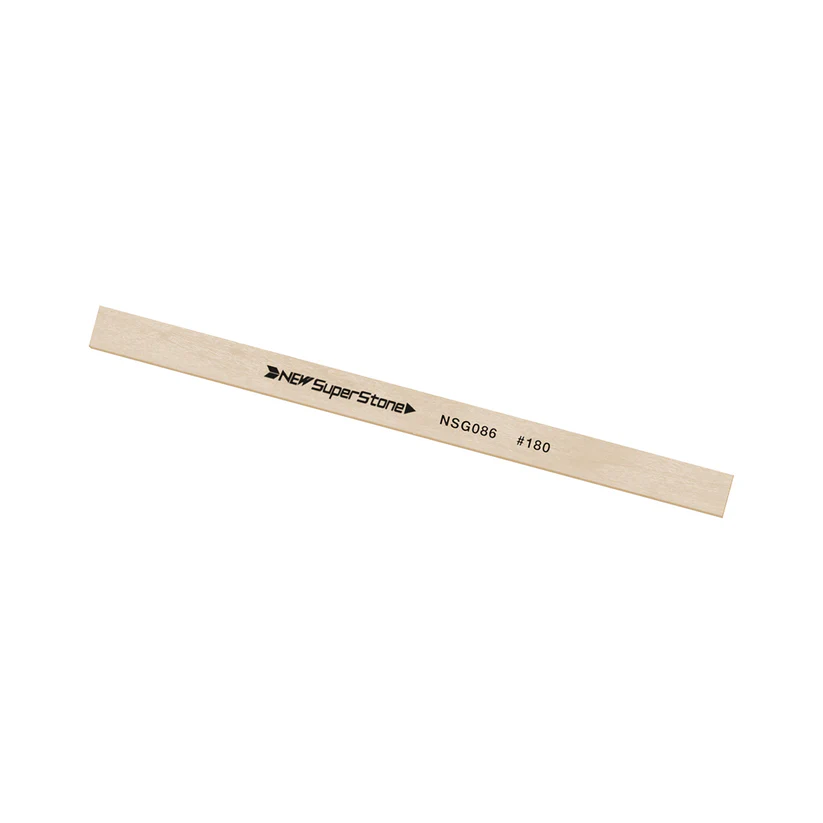 Ceramic stone 0,8x 6x100mm, Grit 180 - Gold - Flat