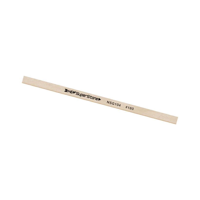 Ceramic stone 1,0x 4x100mm, Grit 180 - Gold - Flat