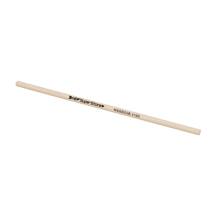 Ceramic stone d. 2,35x100mm, Grit 180 - Gold - Round