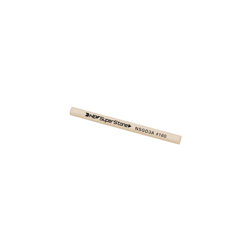 Ceramic stone d. 3,0x50mm, Grit 180 - Gold - Round