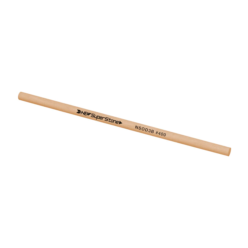 Ceramic stone d. 3,0x100mm, Grit 400 - Orange - Round