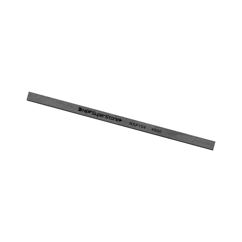 Ceramic stone 1,0x 4x150mm, Grit 600 - Grey - Flat - Long version
