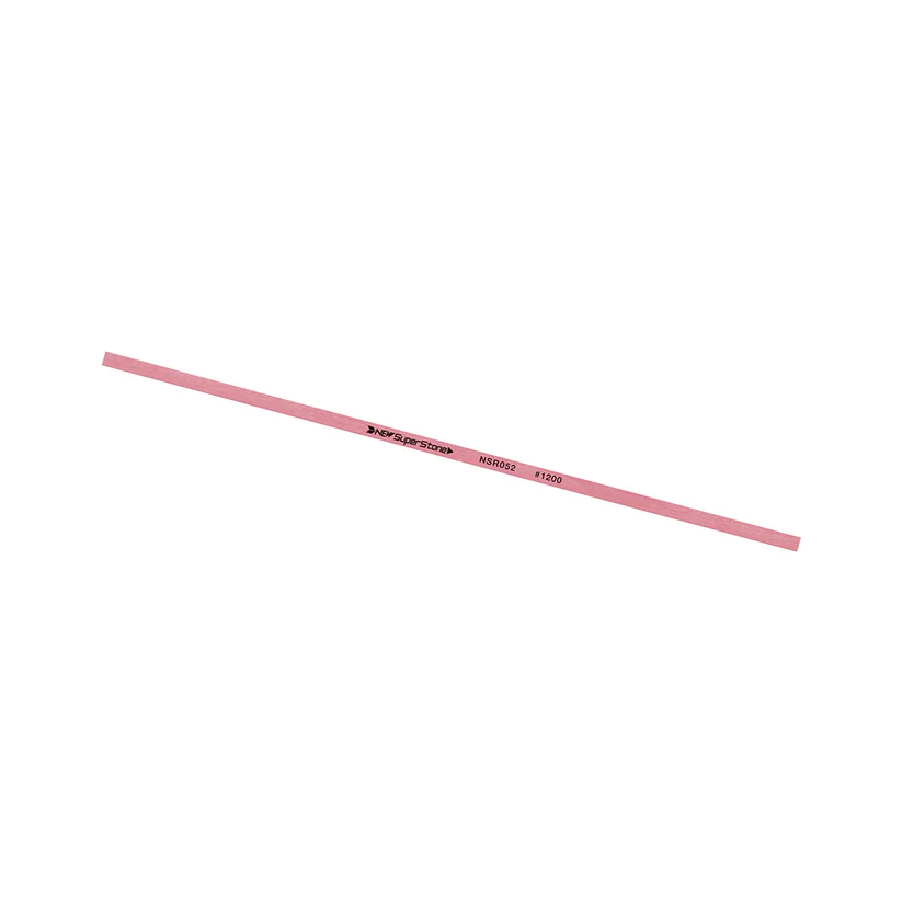 Ceramic stone 0,5x 2x150mm, Grit 1200 - Red - Flat - Long version