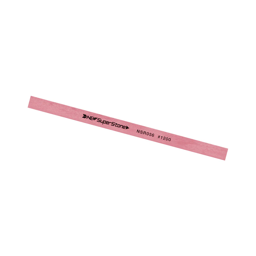 Ceramic stone 0,5x 6x150mm, Grit 1200 - Red - Flat - Long version