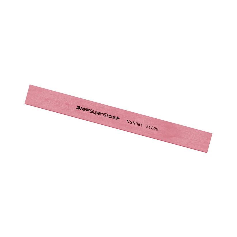Ceramic stone 0,8x10x150mm, Grit 1200 - Red - Flat - Long version