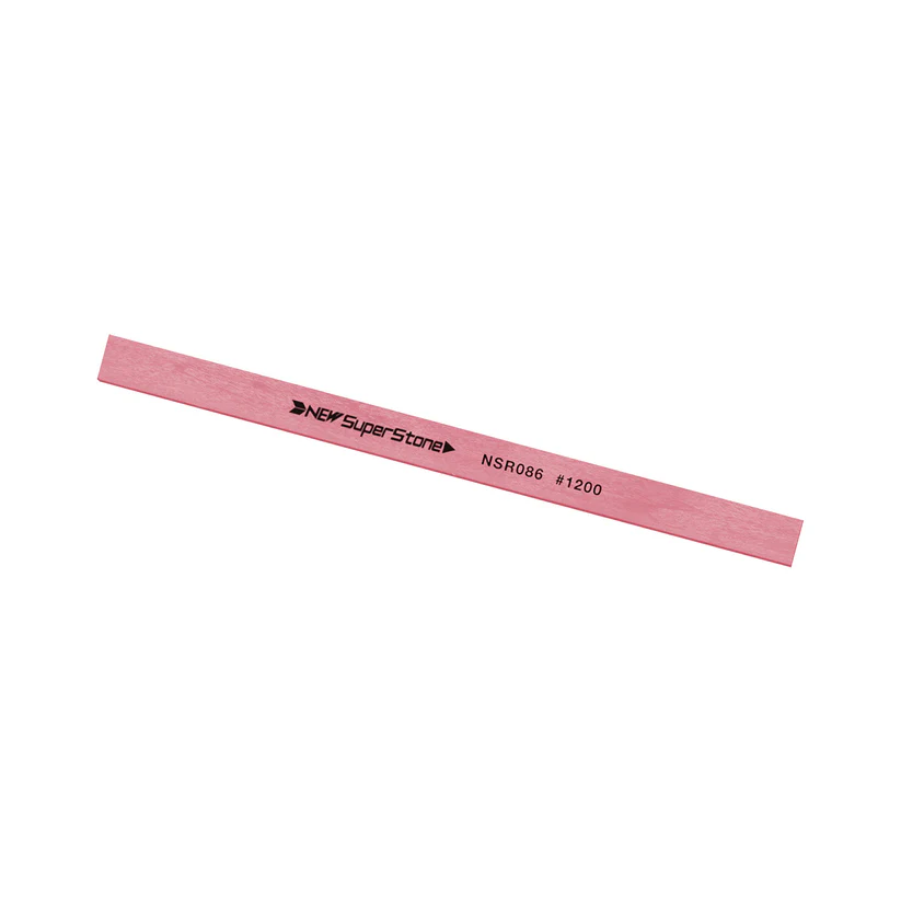 Ceramic stone 0,8x 6x100mm, Grit 1200 - Red - Flat