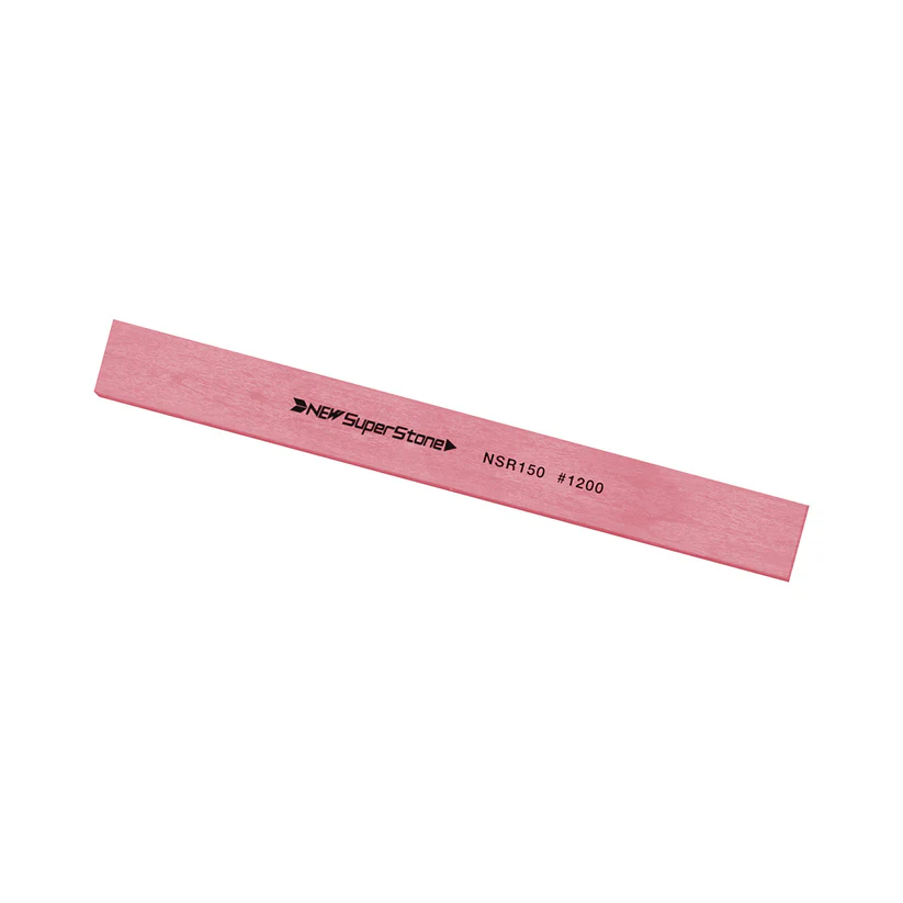 Ceramic stone 1,5x10x150mm, Grit 1200 - Red - Flat - Long version