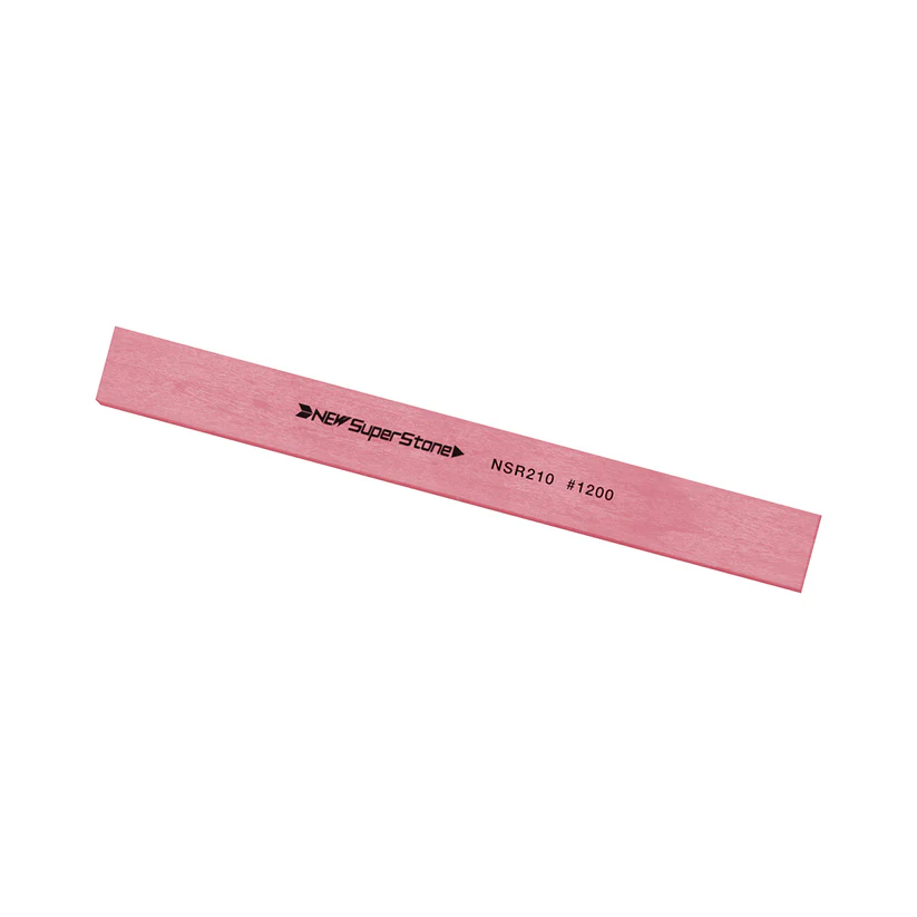 Ceramic stone 2,0x10x150mm, Grit 1200 - Red - Flat - Long version