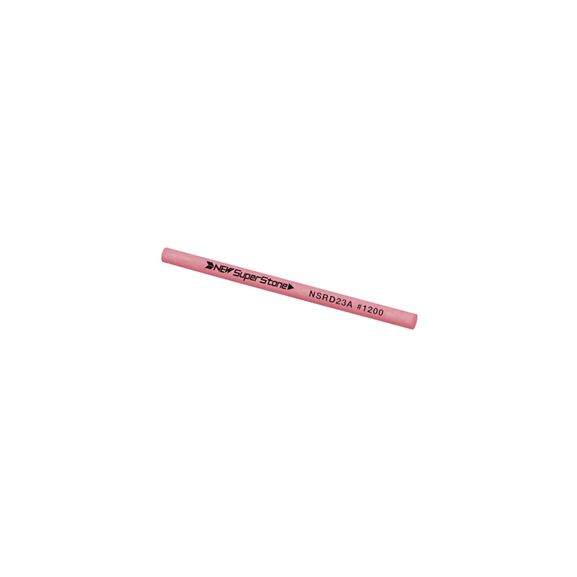 Ceramic stone d. 2,35x50mm, Grit 1200 - Red - Round