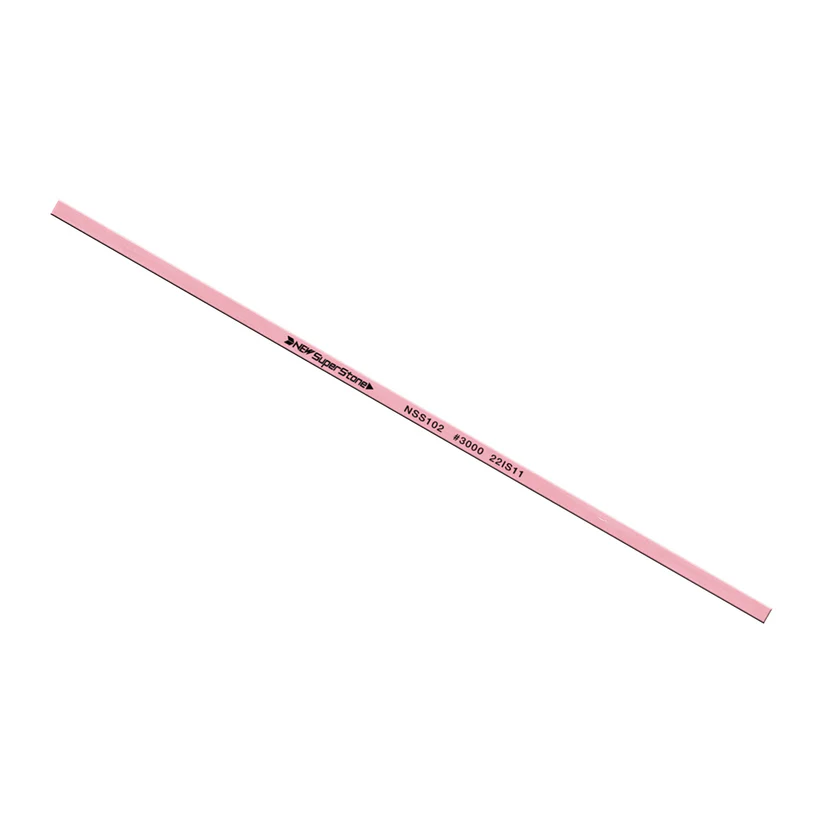 Ceramic stone 1,0x2x100mm, Grit 3000 - Pink - Flat