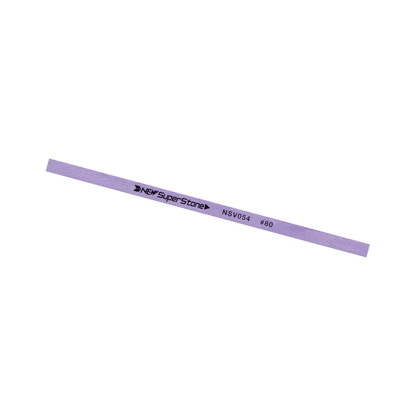 Ceramic stone 0,5x4x100mm, Grit 80 - Violet - Flat