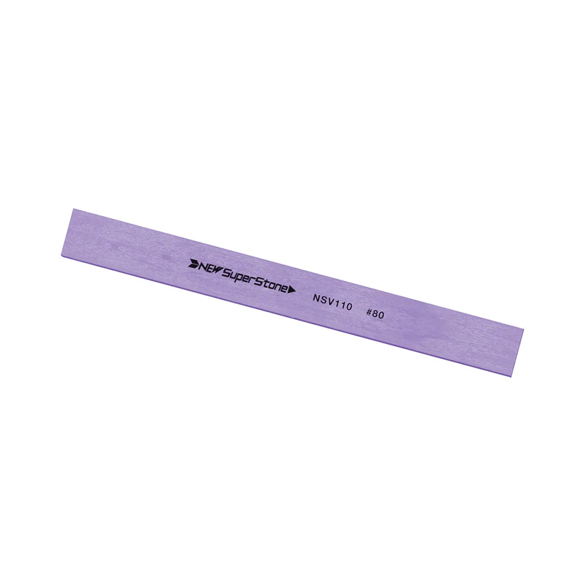 Ceramic stone 1,0x10x100mm, Grit 80 - Violet - Flat