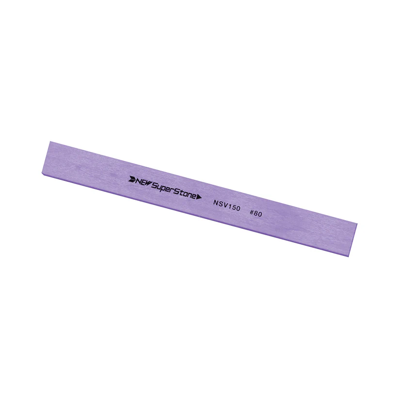 Ceramic stone 1,5x10x100mm, Grit 80 - Violet - Flat