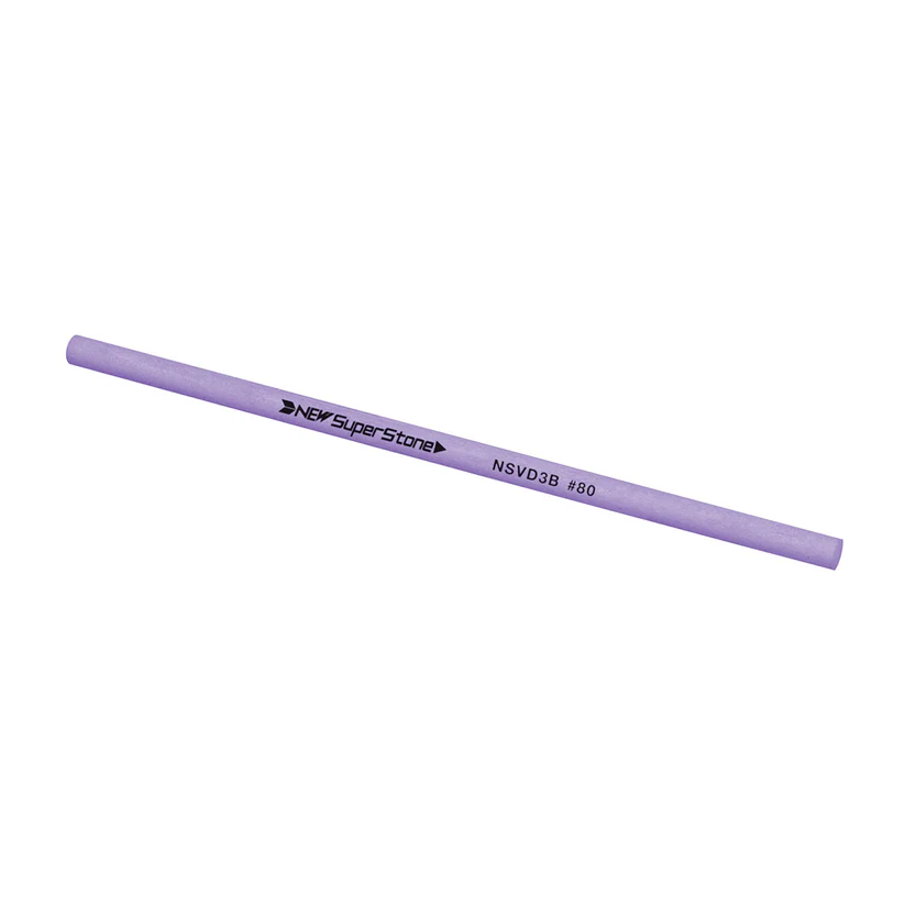Ceramic stone d. 3,0x100mm, Grit 80 - Violet - Round