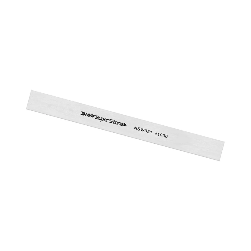 Ceramic stone 0,5x10x150mm, Grit 1000 - White - Flat - Long version