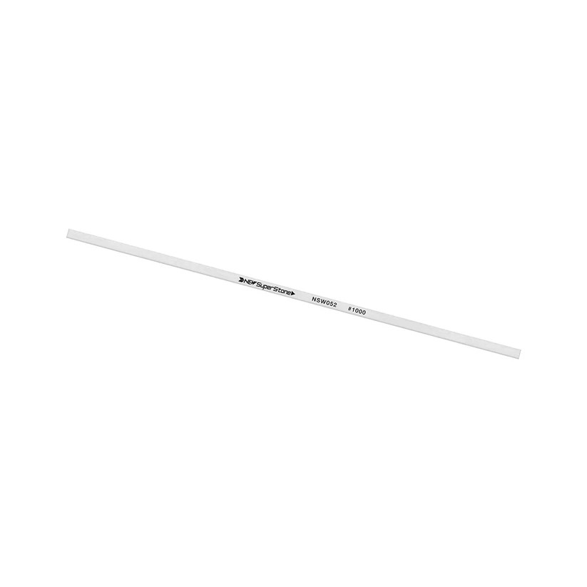Ceramic stone 0,5x2x100mm, Grit 1000 - White - Flat