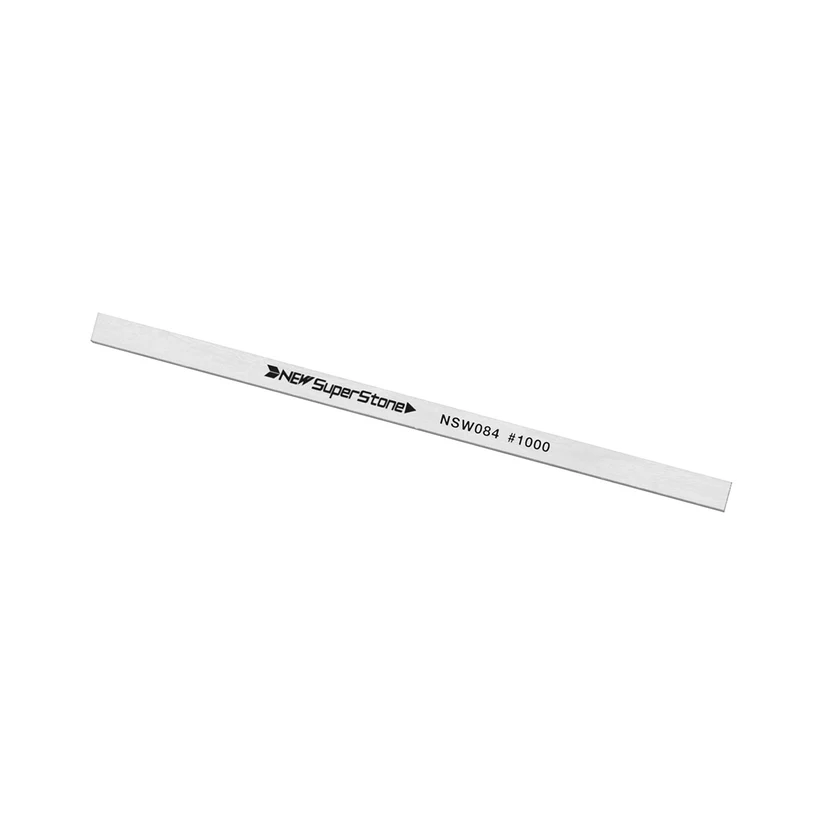 Ceramic stone 0,8x4x100mm, Grit 1000 - White - Flat
