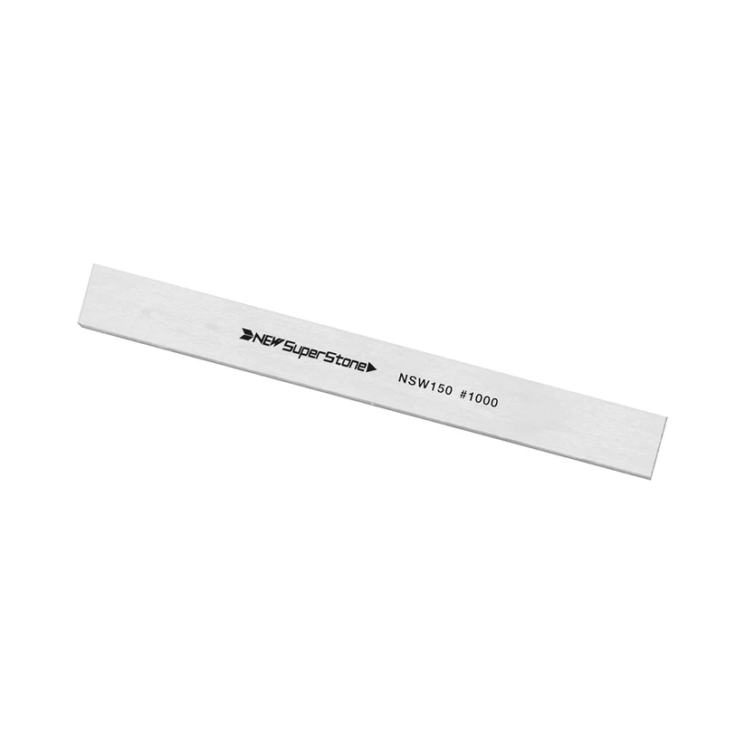 Ceramic stone 1,5x10x150mm, Grit 1000 - White - Flat - Long version