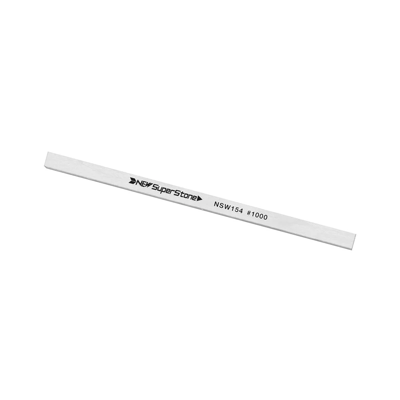 Ceramic stone 1,5x 4x150mm, Grit 1000 - White - Flat - Long version