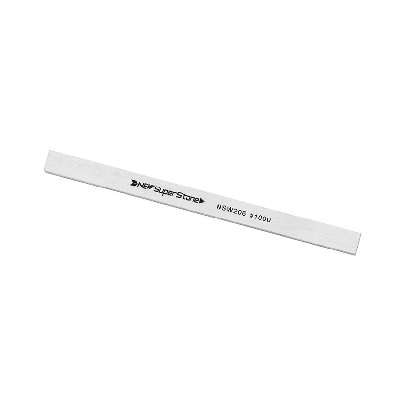 Ceramic stone 2,0x 6x100mm, Grit 1000 - White - Flat