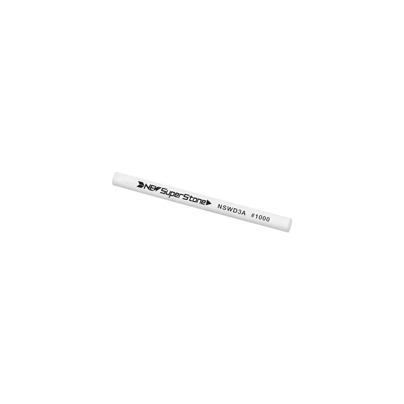 Ceramic stone d. 3,0x50mm, Grit 1000 - White - Round
