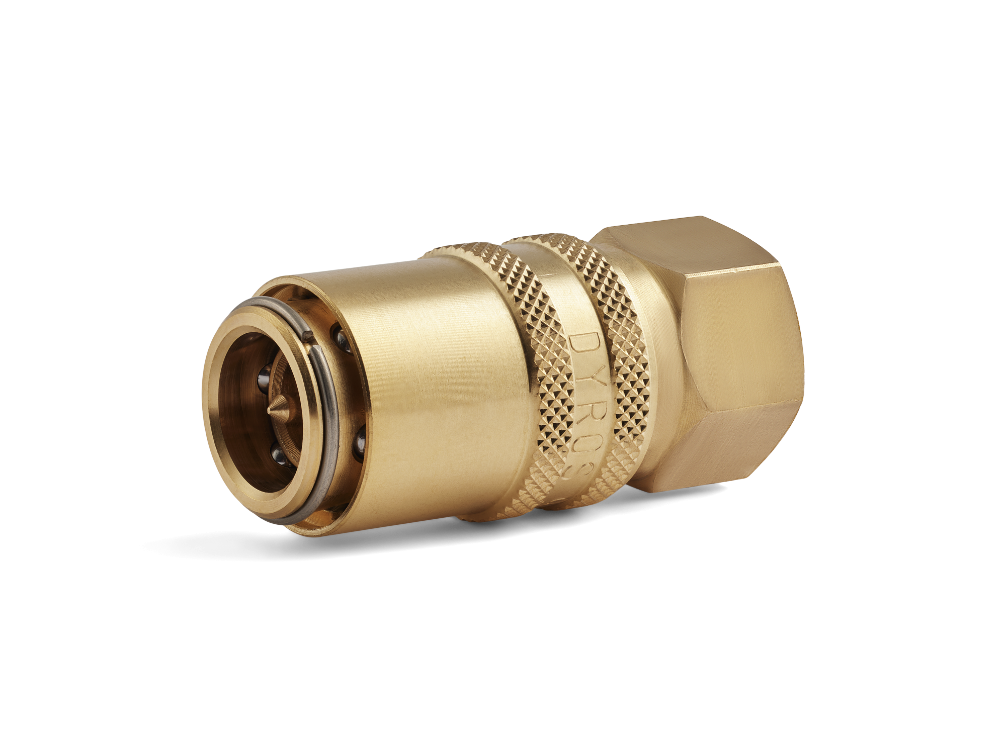Raccordo rapido Serie 90, filettatura interna G1/2", senza valvola, flusso 9mm, HEX 24mm