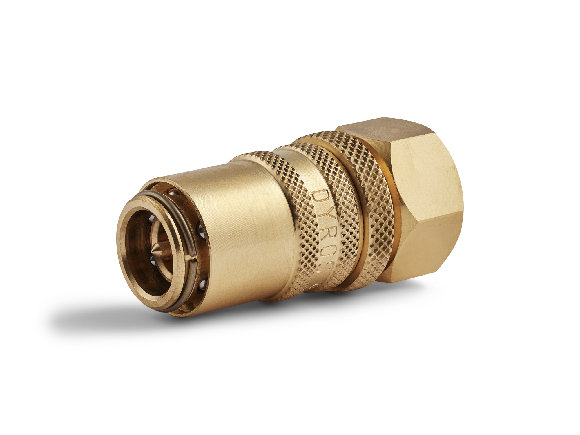 Raccordo rapido di sicurezza Serie 90, filettatura int. G1/2", senza valvola, flusso 9mm, HEX 21mm