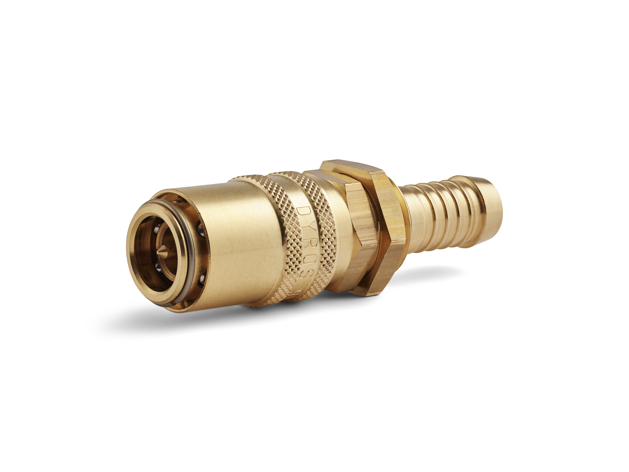 Raccordo rapido di sicurezza Serie 90, filettatura G1/2", senza valvola, flusso 9mm, HEX 21mm