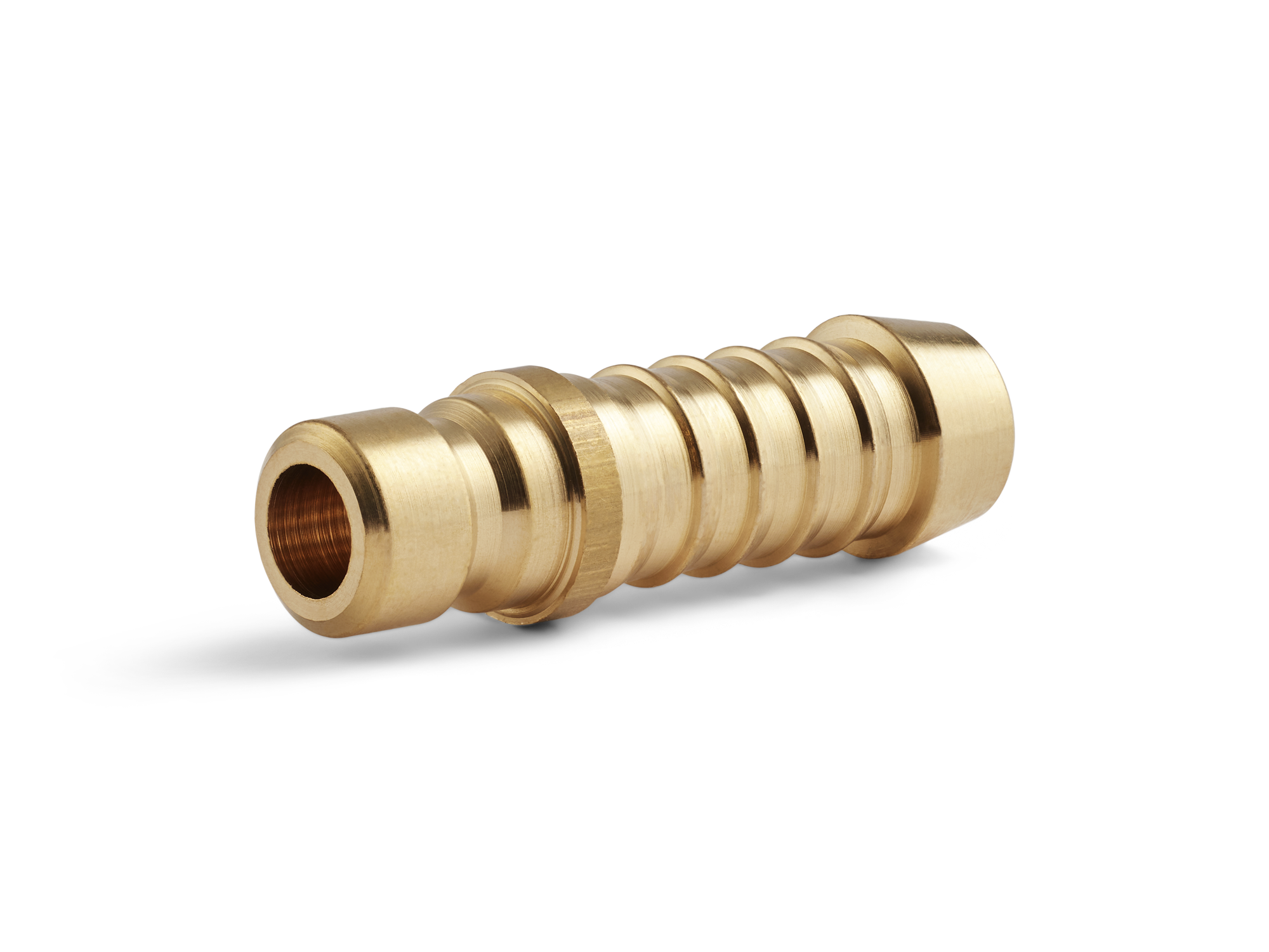 Innesto (nipple) Serie 30, filettatura G3/8", flusso 6mm - Con portagomma