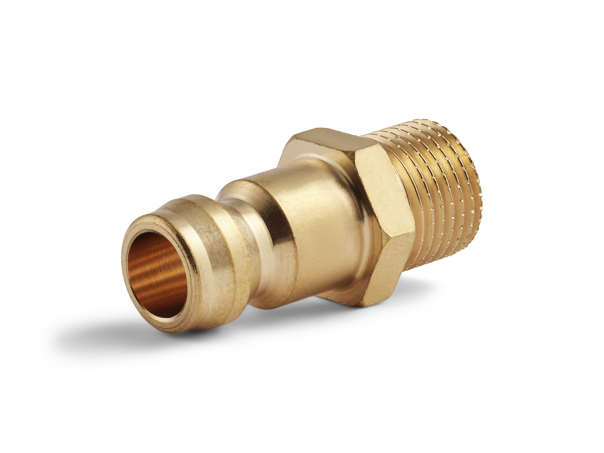 Innesto (nipple) Serie 6, filettatura G3/8", flusso 6mm, HEX 17mm