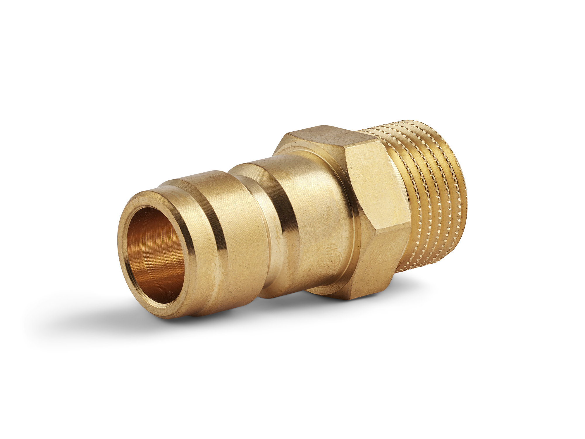 Innesto (nipple) Serie 80, filettatura G1/2", flusso 13mm, HEX 22mm