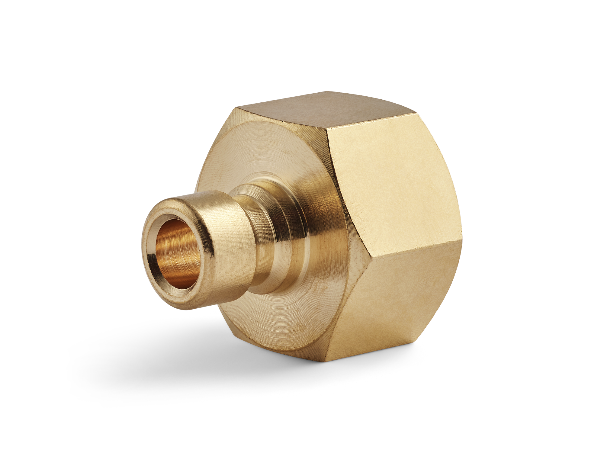 Innesto (nipple) Serie 30, filettatura G1/4", flusso 6mm, HEX 17mm