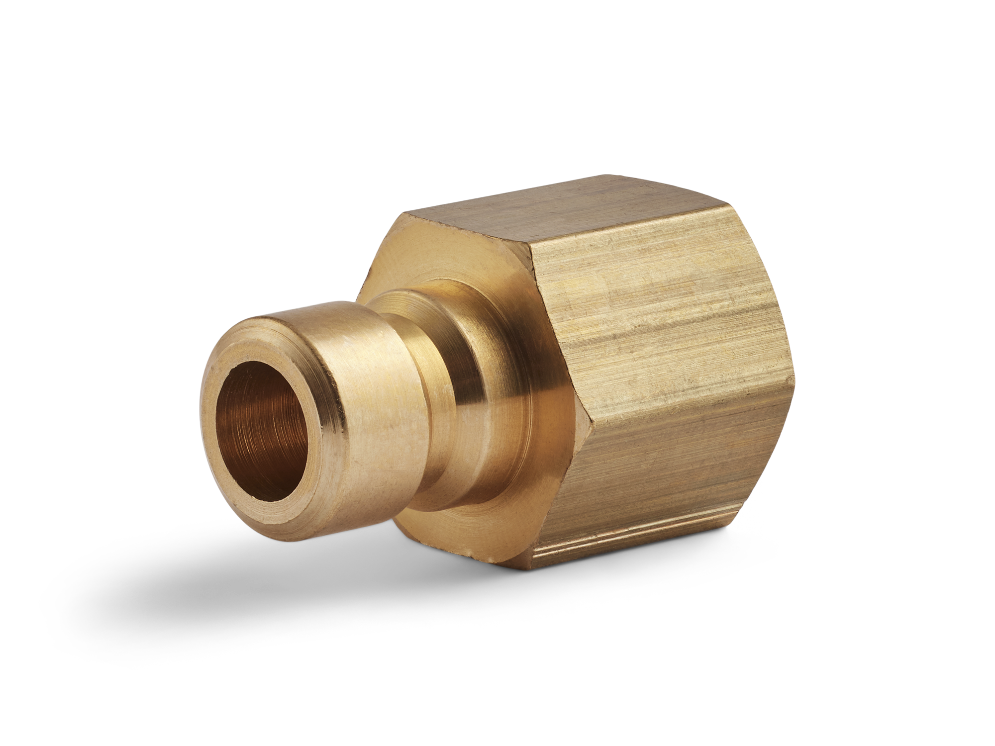 Innesto (nipple) Serie 30, filettatura G1/8", flusso 6mm, HEX 14mm