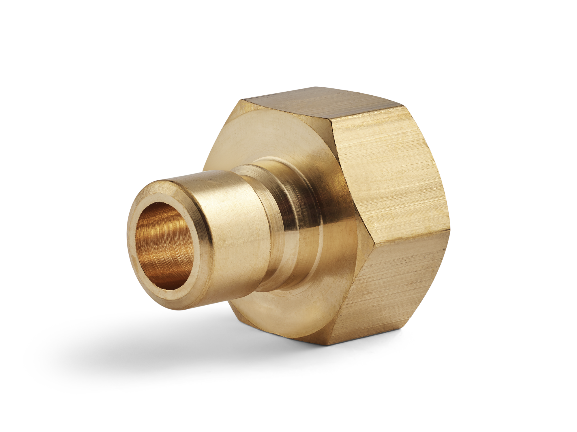 Innesto (nipple) Serie 40, filettatura G3/8", flusso 6mm, HEX 20mm
