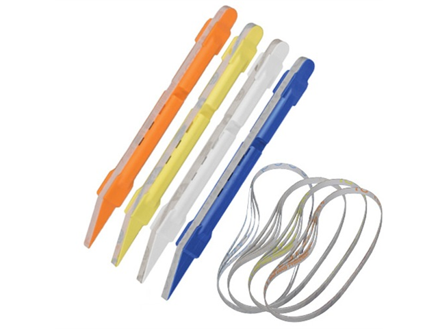 Set 4 sostegni 6mm, Grana Fine + 20 nastri Grane 600 (5pz.) 800 (5pz.) 1000 (5pz.) 1200 (5pz.)